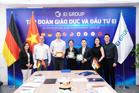 LỄ KÝ KẾT HỢP TÁC GIỮA EI GROUP VÀ LAS – DẤU MỐC ẤN TƯỢNG TRONG GIÁO DỤC QUỐC TẾ