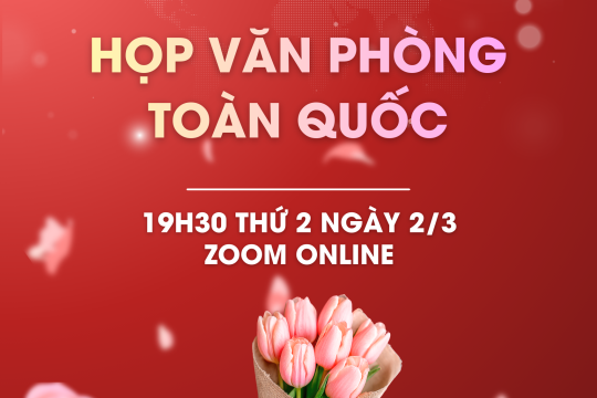 HỌP VĂN PHÒNG TOÀN QUỐC