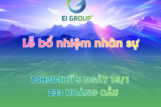 Lễ bổ nhiệm nhân sự