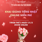Khai giảng tiếng Nhật Online miễn phí
