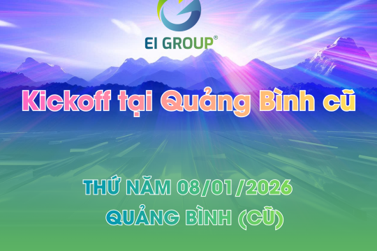 Kickoff tại Quảng Bình cũ
