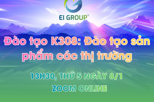 Đào tạo K308: Đào tạo sản phẩm các thị trường